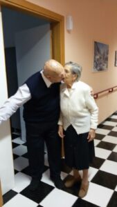 Arnoldo e Rosa hanno festeggiato il loro 67esimo anniversario