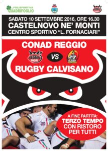 Incontro rugby 10 sett