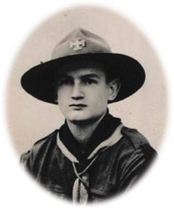 Jean-Dabrainville giovane scout nel 1938 per gentile concessione di Tuttomontagna 