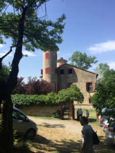 Il "castello" della famiglia Prodi a Bebbio