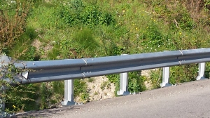  Guardrail appena installato (Terminaccio-Costa)