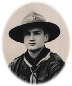 Jean Dabrainville giovane scout nel 1938 (per gentile concessione di Tuttomontagna)