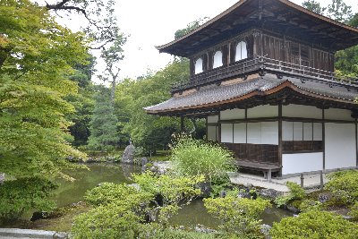 Kyoto, tempio buddista Ginkaku-Ji, costruito da Ashikaga Yoshimasa nel 1482
