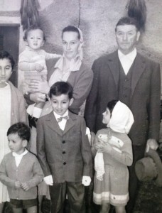 Livio Bertoni con i nipoti