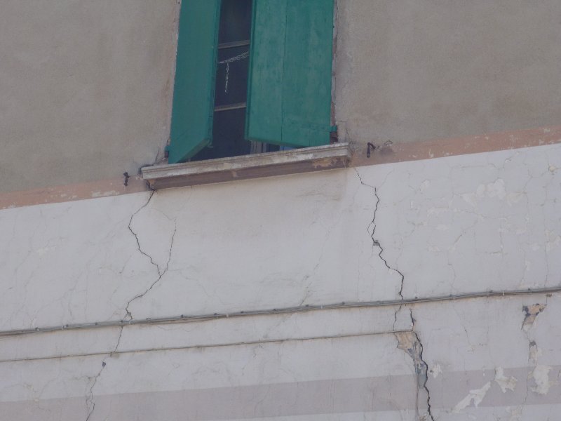 Terremoto, edificio a Castelnovo