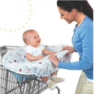Caprire il carrello della spesa: una buona norma per l'igiene del bebè e quello altrui