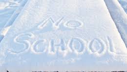 Scuola chiusa neve