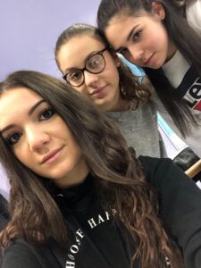 Rossella Ghirelli, Arianna Merzi e Martina Ceccarelli